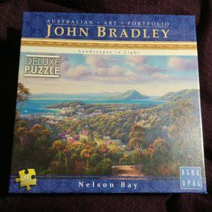 John Bradley Jigsaw Puzzle New 1000 pc Australia Nelson Bay Art Landscape Deluxe